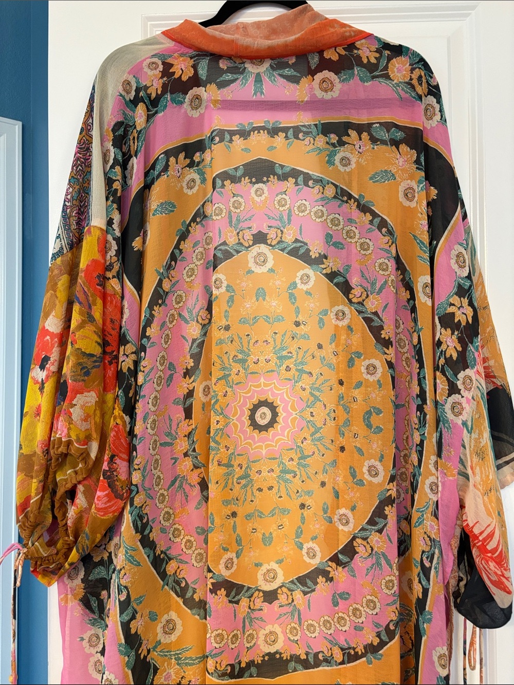Free People - Colorful Sheer Kimono - Picture 8 of 9
